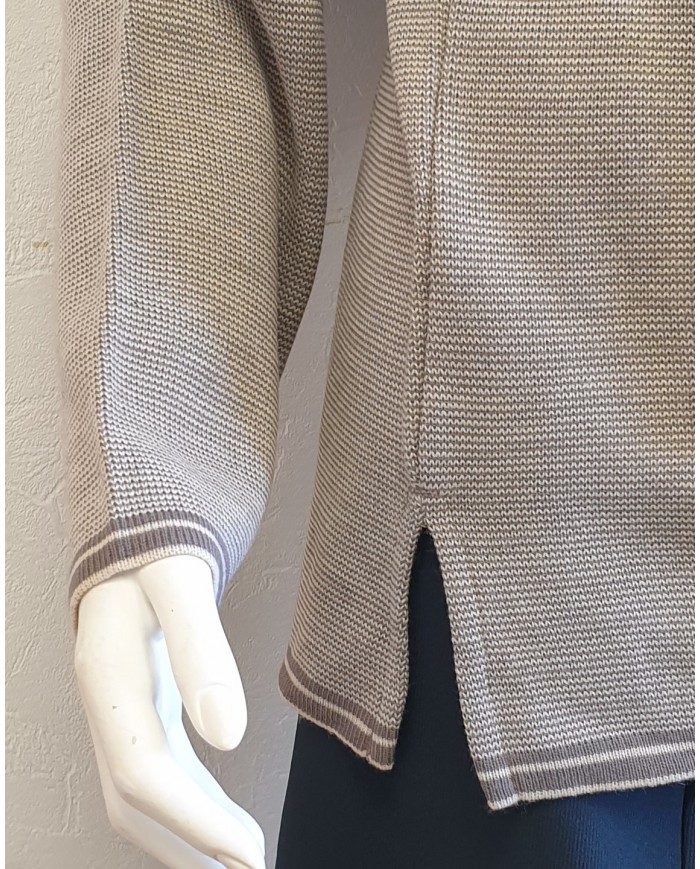 Pull col rond Pull col rond