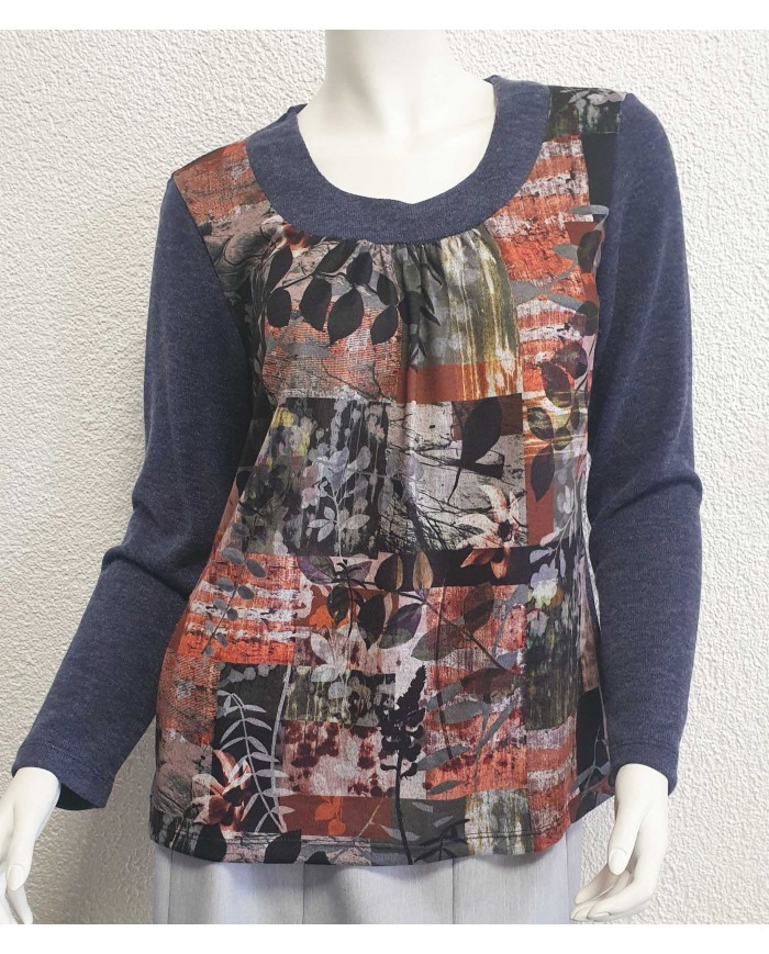 Pull col rond et évasé Pull col rond et évasé