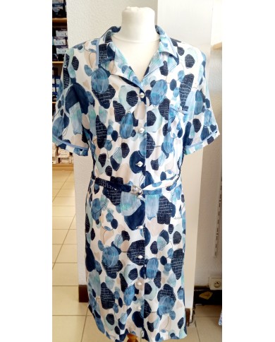 Robe ouverte manches courtes Robe ouverte manches courtes