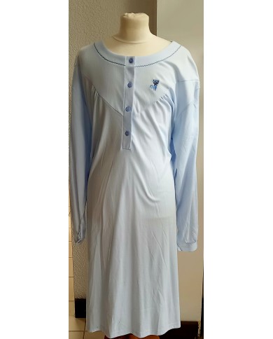 Chemise de nuit manches longues Chemise de nuit manches longues
