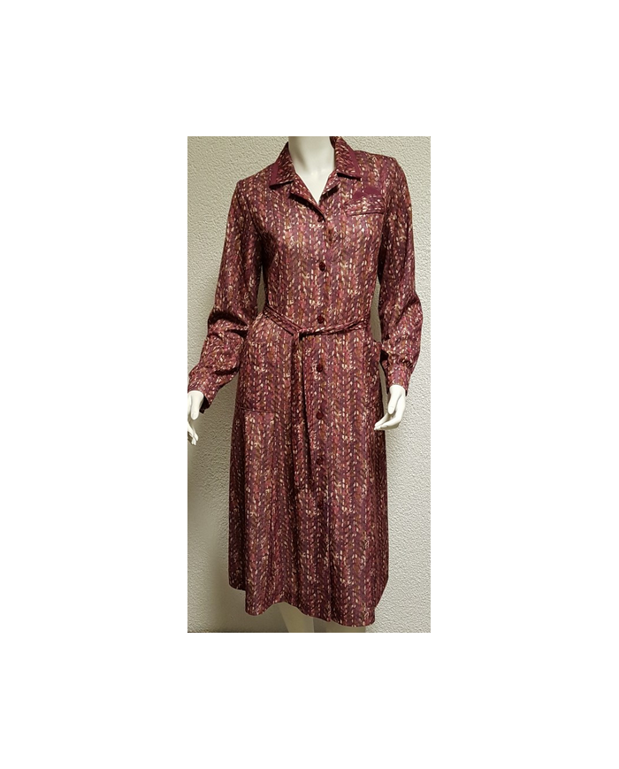 Robe manches longues, poche pochette Robe manches longues, poche pochette