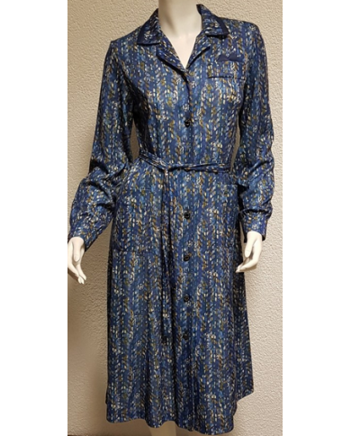 Robe manches longues, poche pochette