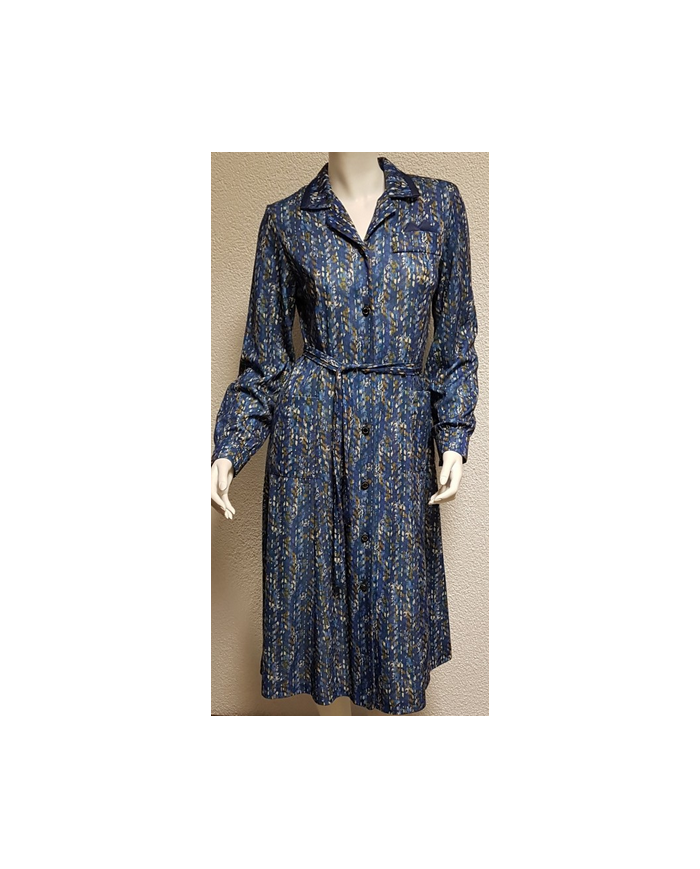 Robe manches longues, poche pochette Robe manches longues, poche pochette