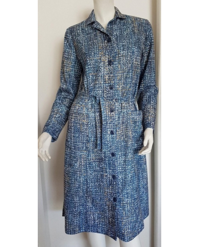 Robe manches longues chinée Robe manches longues chinée