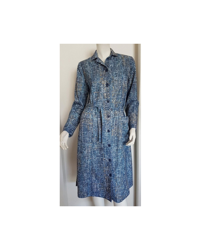 Robe manches longues chinée Robe manches longues chinée