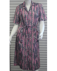 Robe ouverte manches courtes Valmode