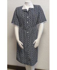 Robe ouverte manches courtes Guy Dubouis Robe ouverte manches courtes Guy Dubouis