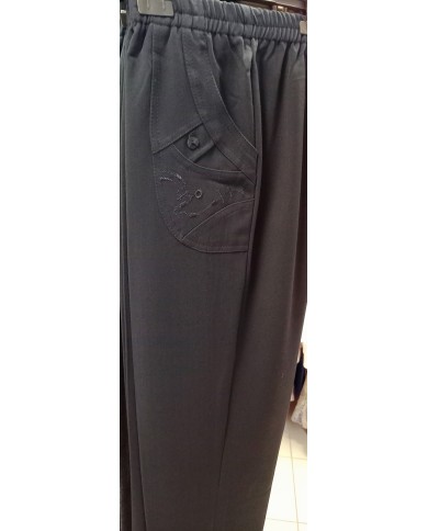 Pantalon élastiqué hiver Eliane