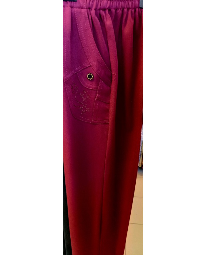 Pantalon élastiqué hiver Eliane Pantalon élastiqué hiver Eliane