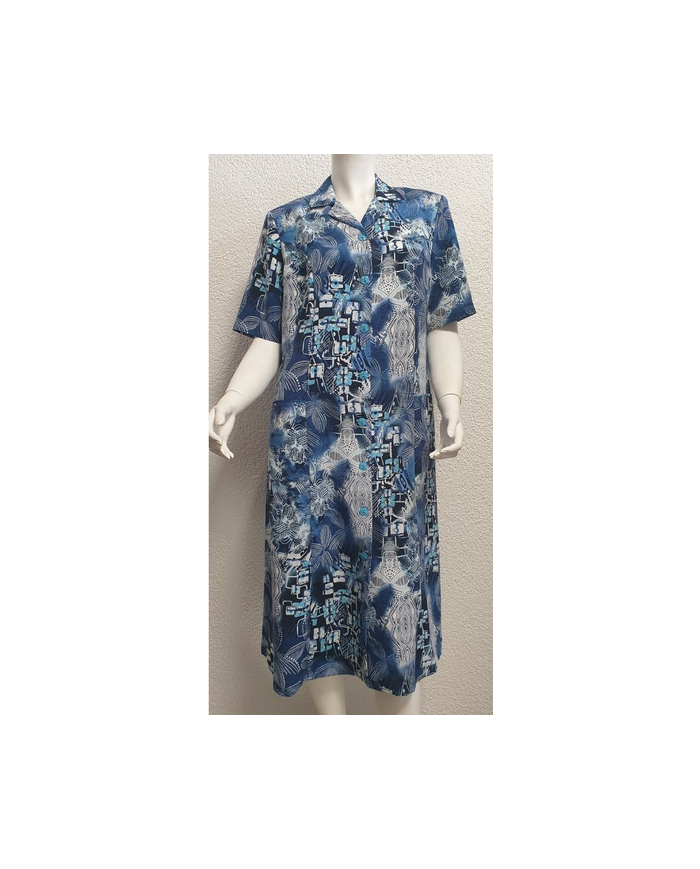 Robe manches courtes ouverte devant