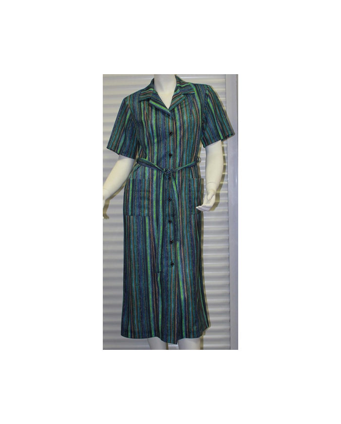 Robe ouverte manches courtes VALMODE Robe ouverte manches courtes VALMODE