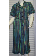 Robe ouverte manches courtes VALMODE Robe ouverte manches courtes VALMODE