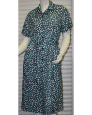 Robe ouverte manches courtes VALMODE Robe ouverte manches courtes VALMODE