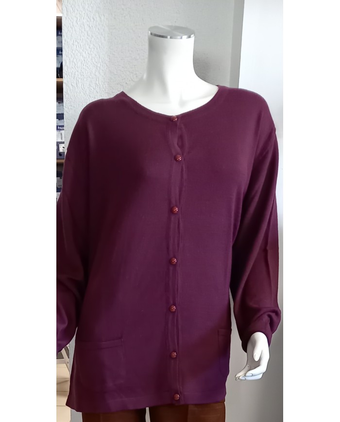 Gilet col rond collection Griffon Renaison