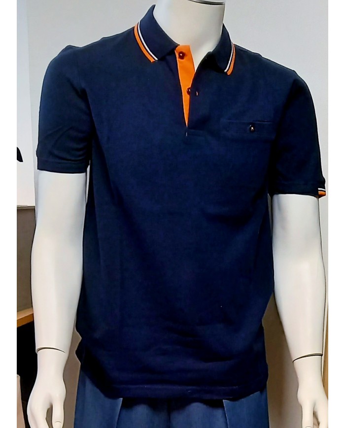 Polo bleu marine Ramus Polo bleu marine Ramus