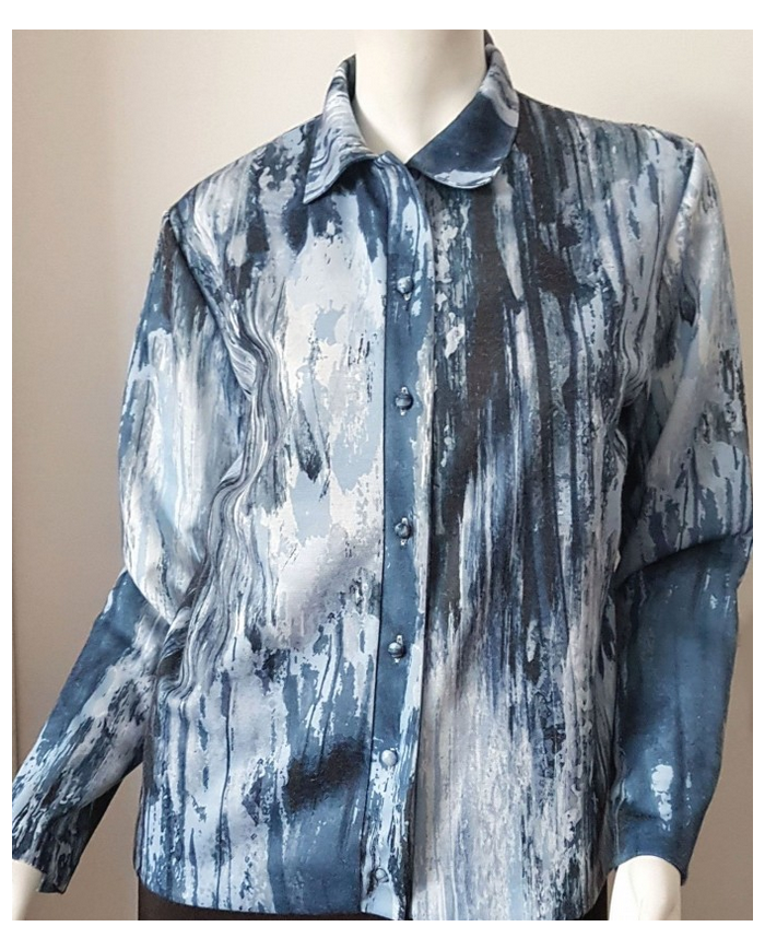 Chemisier doux et chaud manches longues Chemisier doux et chaud manches longues