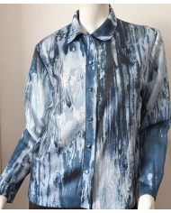 Chemisier doux et chaud manches longues Chemisier doux et chaud manches longues