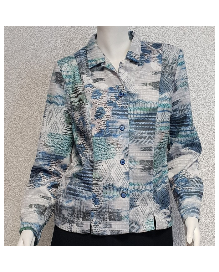 Chemisier doux longues manches