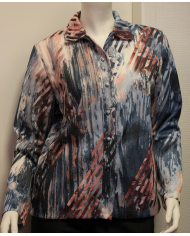 Chemisier chaud manches longues