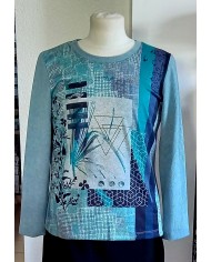 Pull imprimé fantaisie Pull imprimé fantaisie