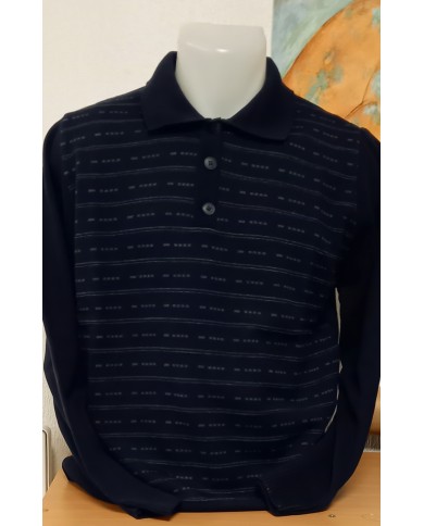 Pull col polo manches longues Pull col polo manches longues