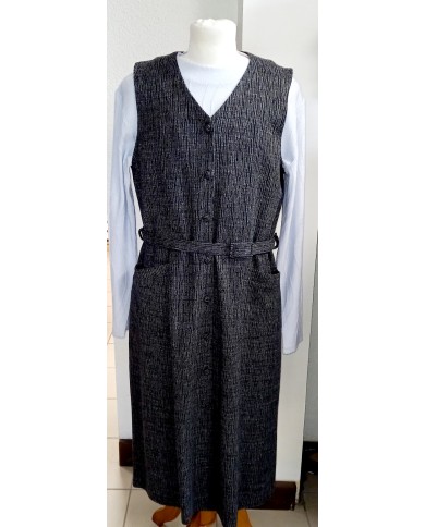 Robe chasuble chaude fantaisie pour séniors Robe chasuble chaude fantaisie pour séniors