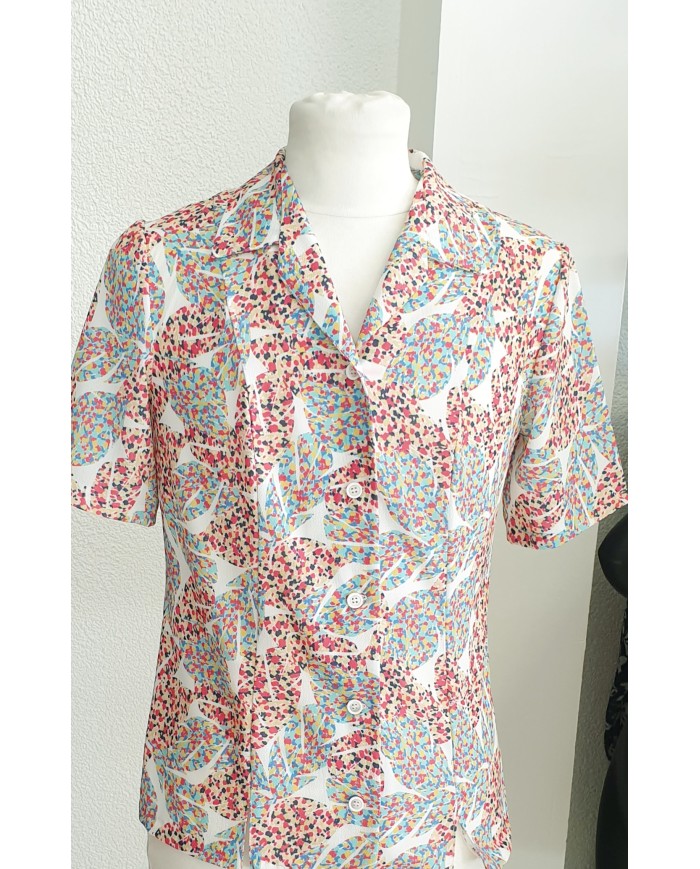 Chemisier  classique manches courtes "relay" Chemisier  classique manches courtes "relay"