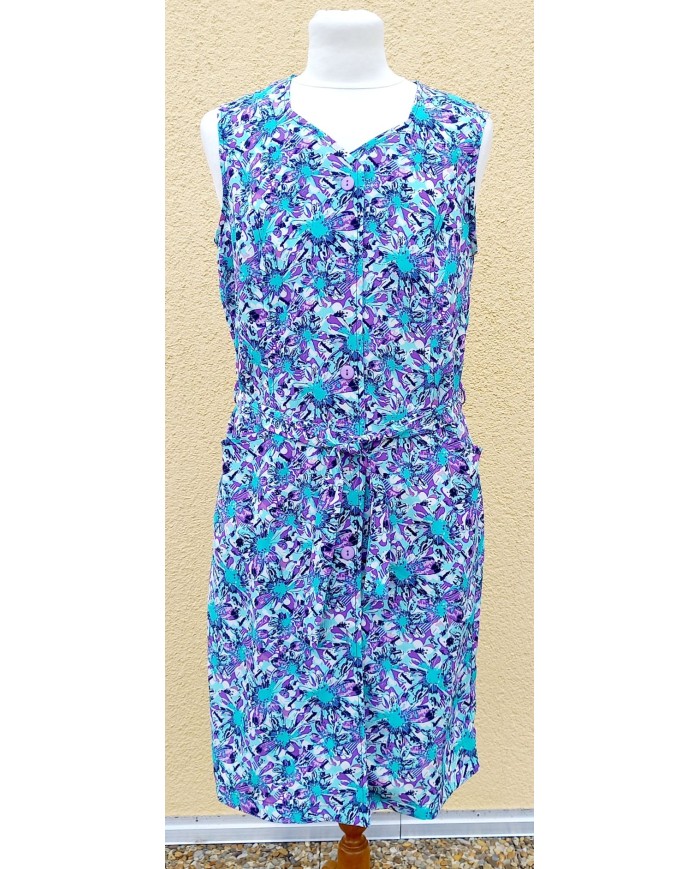 Robe Lila sans manches ouverte Robe Lila sans manches ouverte