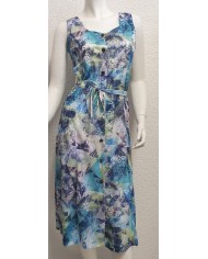 Robe Lila sans manches ouverte Robe Lila sans manches ouverte