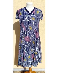 Robe manches courtes Romagne extensible