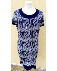 Robe sans manches entièrement boutonnée Robe sans manches entièrement boutonnée