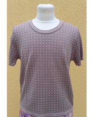 Tee-shirt maille manches courtes Eleonore