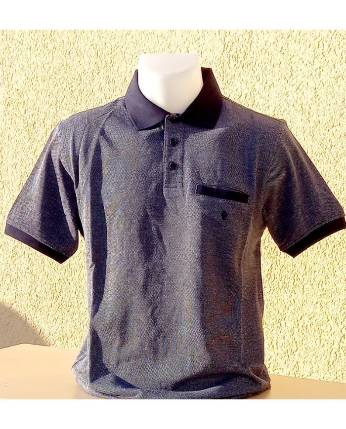 Polo maille chiné Henry Polo maille chiné Henry