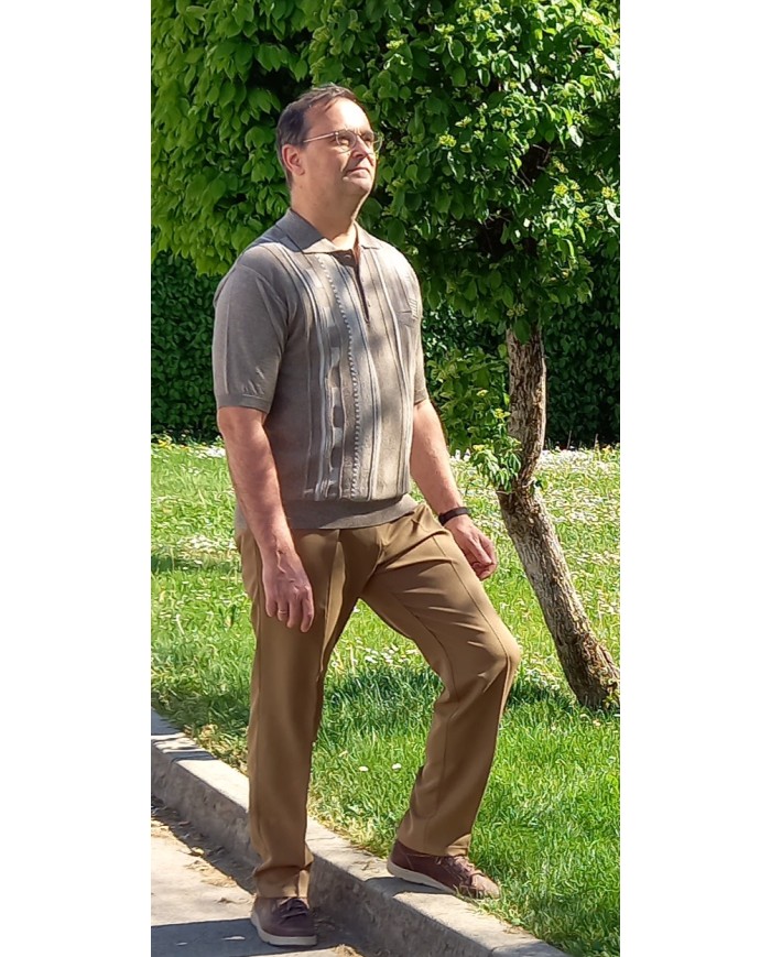 Pantalon polyester tout élastiqué séniors Pantalon polyester tout élastiqué séniors