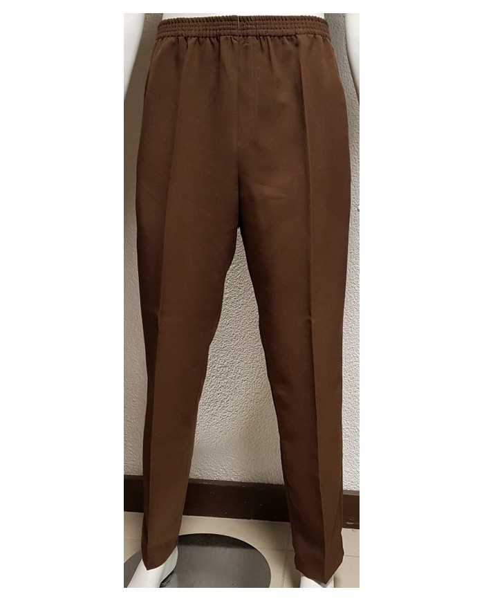 Pantalon polyester tout élastiqué séniors Pantalon polyester tout élastiqué séniors