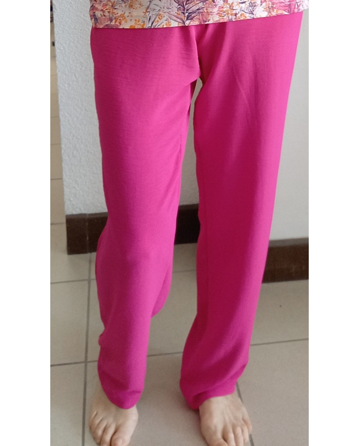 Pantalon élastiqué léger et ample "Découverte" pour séniors Pantalon élastiqué léger et ample "Découverte" pour séniors