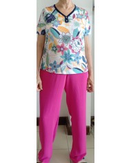 Pantalon élastiqué léger et ample "Découverte" pour séniors Pantalon élastiqué léger et ample "Découverte" pour séniors