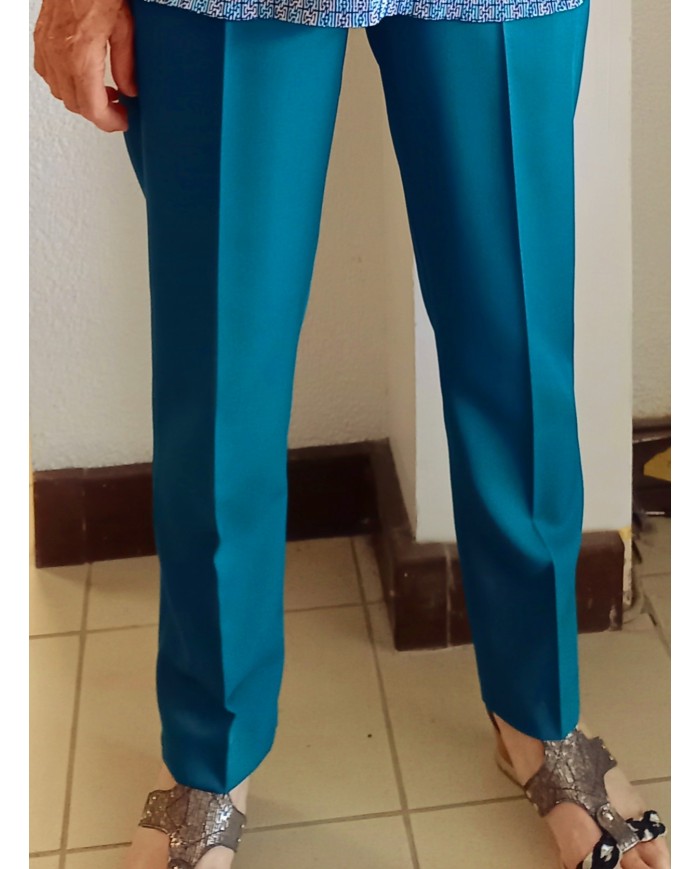 Pantalon élastiqué "nuit d'été" pour séniors Pantalon élastiqué "nuit d'été" pour séniors
