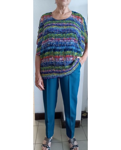 Pantalon élastiqué "nuit d'été" pour séniors Pantalon élastiqué "nuit d'été" pour séniors
