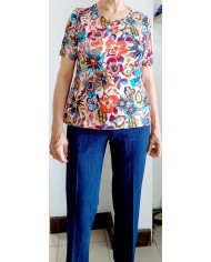 Pantalon élastiqué Lisbonne pour séniors Pantalon élastiqué Lisbonne pour séniors