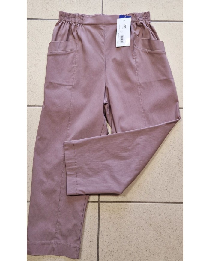 Pantacourt élastiqué en bengaline