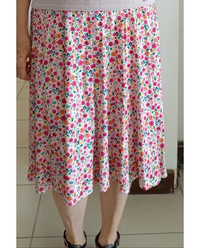 Jupe évasée et élastiquée Laure Jupe évasée et élastiquée Laure