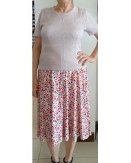 Jupe évasée et élastiquée Laure Jupe évasée et élastiquée Laure