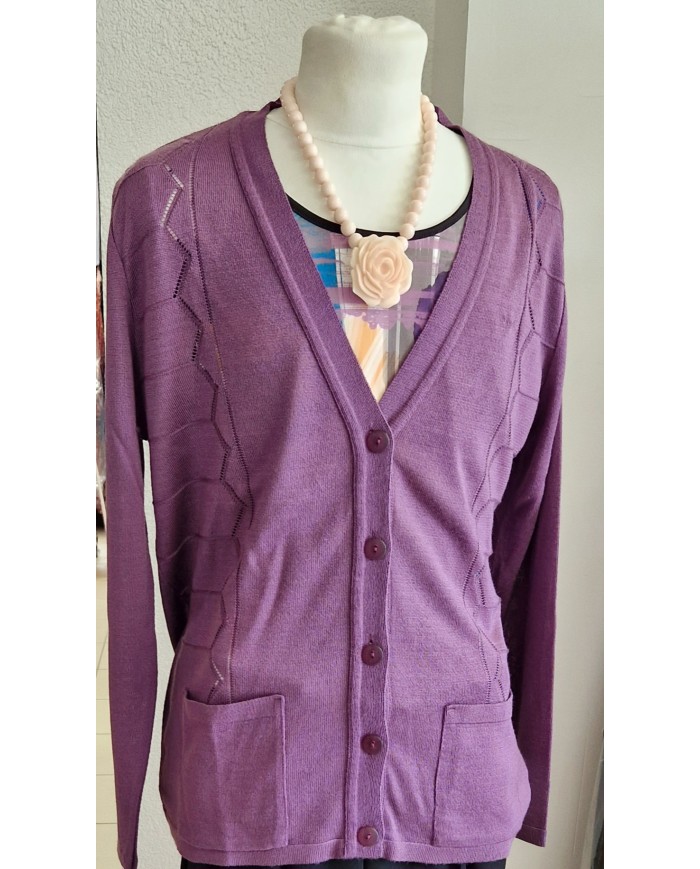 Gilet maille légère classique Plume Gilet maille légère classique Plume