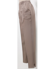 Pantalon polyester élastiqué pour séniors Pantalon polyester élastiqué pour séniors