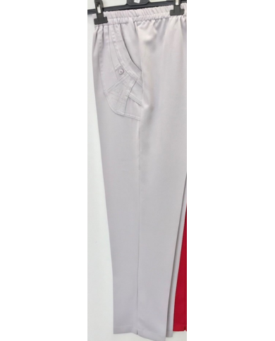 Pantalon polyester élastiqué pour séniors Pantalon polyester élastiqué pour séniors