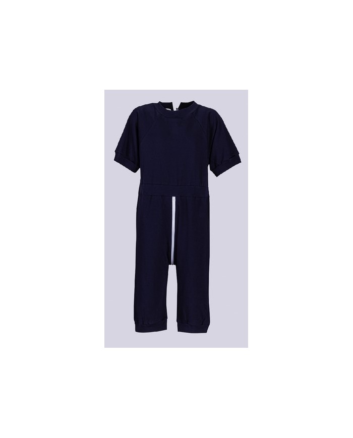 Grenouillère manches et jambes courtes unie Grenouillère manches et jambes courtes unie