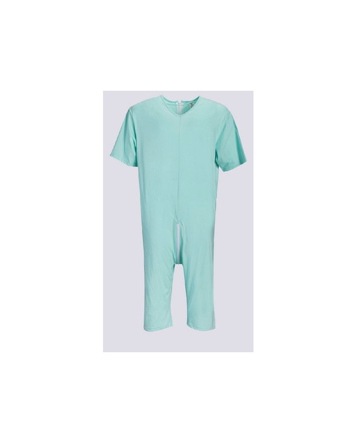 Grenouillère manches et jambes courtes unie Grenouillère manches et jambes courtes unie