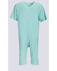 Grenouillère manches et jambes courtes unie Grenouillère manches et jambes courtes unie