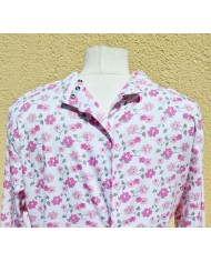 Chemise de nuit médicalisée manches longues Chemise de nuit médicalisée manches longues